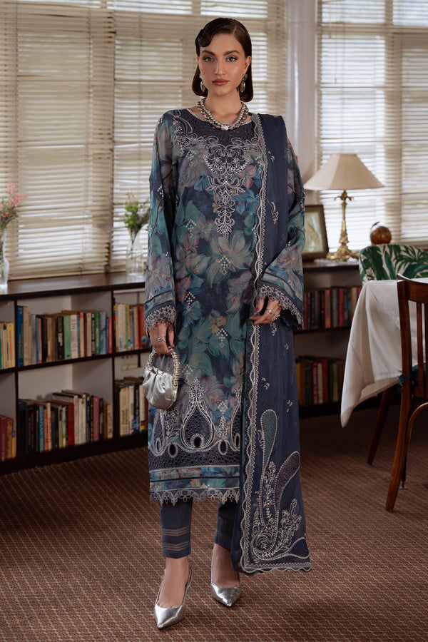 Nureh | Swiss Lawn | NS-162 - by Libayah - Registered Vendor of : Nureh - 100% Original Designer Dress