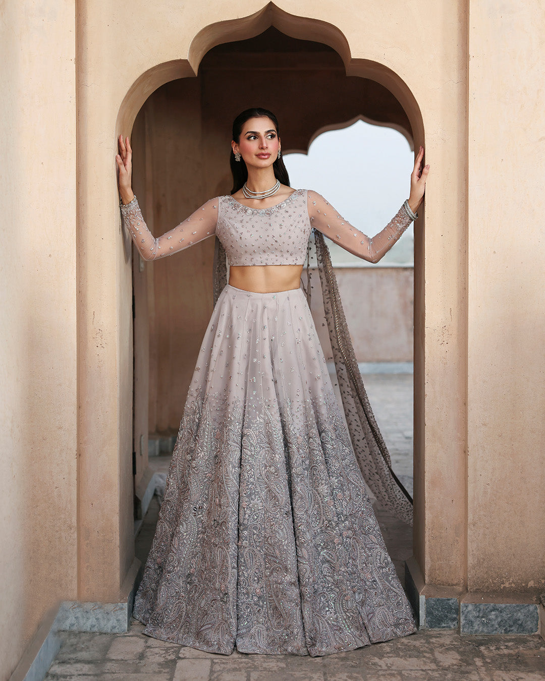 Faiza Saqlain | Averia Bridals | Una by Faiza Saqlain - Designer Dress  - Type : Ladies Clothes - Available at Libayah - 100% Original 