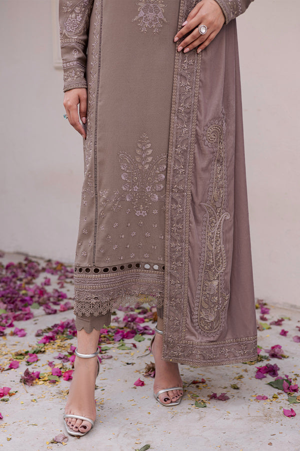 Nureh | Exclusive Leather Peach | NE-201 by Nureh - Designer Dress  - Type : Ladies Clothes - Available at Libayah - 100% Original 