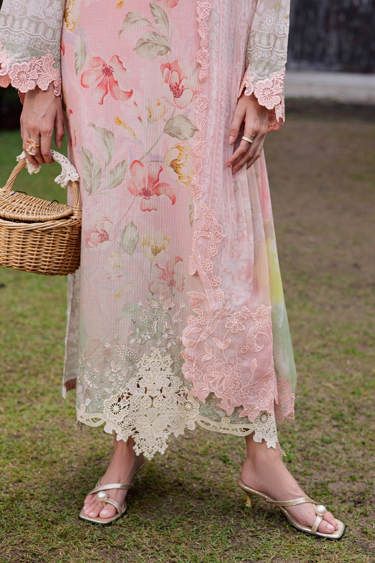 Nureh | Gardenia Lawn 26 | NSG-208 by Nureh - Designer Dress  - Type : Ladies Clothes - Available at Libayah - 100% Original 