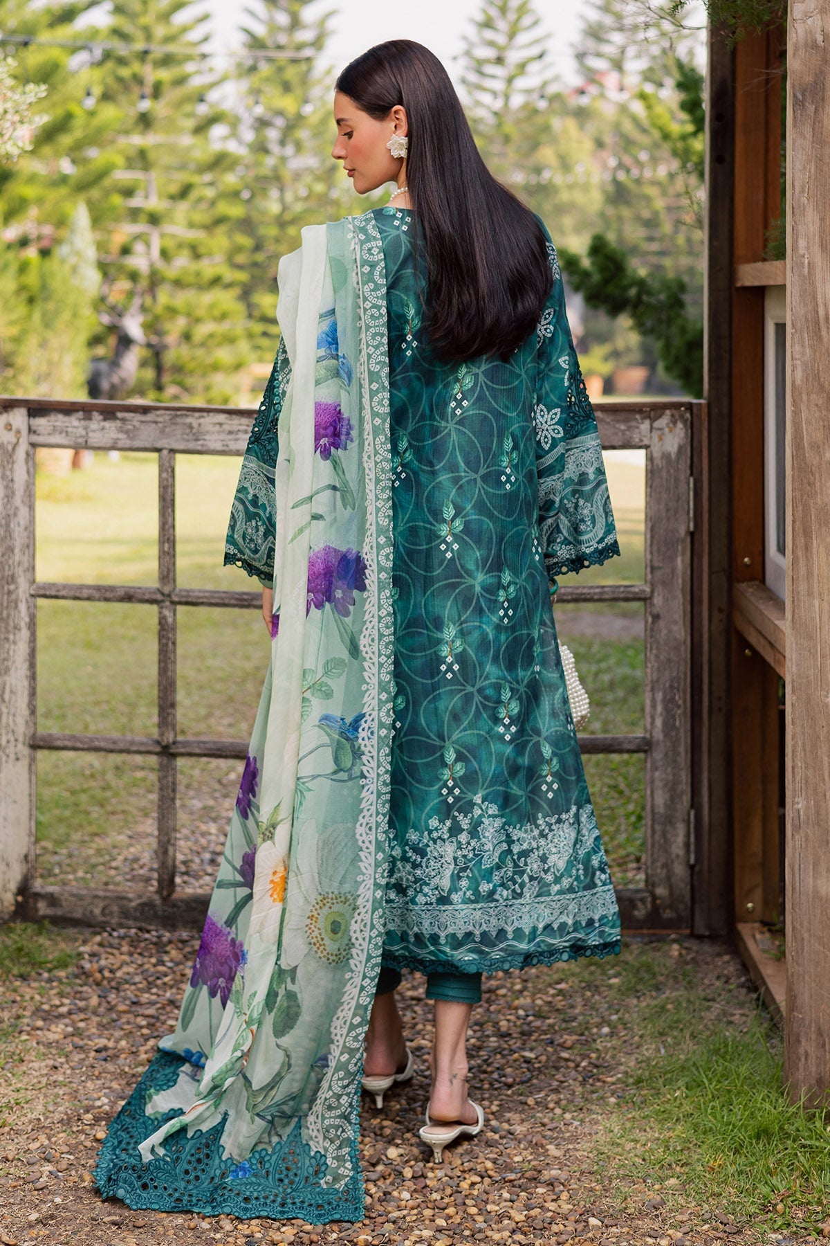 Nureh |  Gardenia Lawn 26 |NSG-210 by Nureh - Designer Dress  - Type : Ladies Clothes - Available at Libayah - 100% Original 