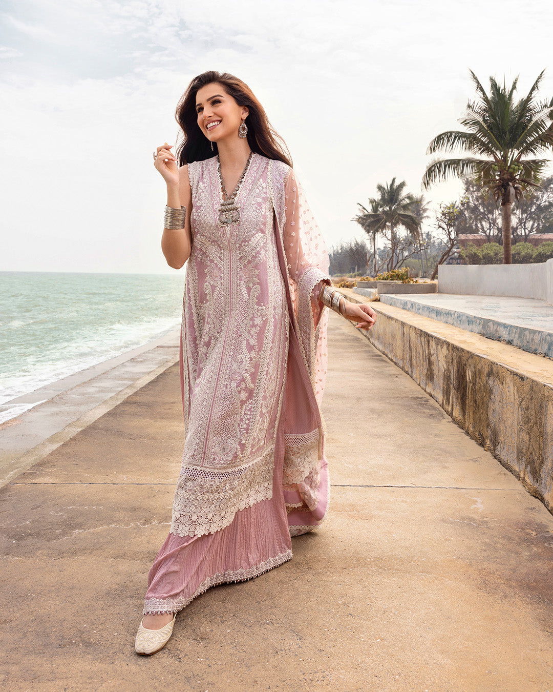 Faiza Saqlain | Zinnia Lawn 25 | Amaryllis by Faiza Saqlain - Designer Dress - Type: Ladies Clothes - Available at Libayah - 100% Original