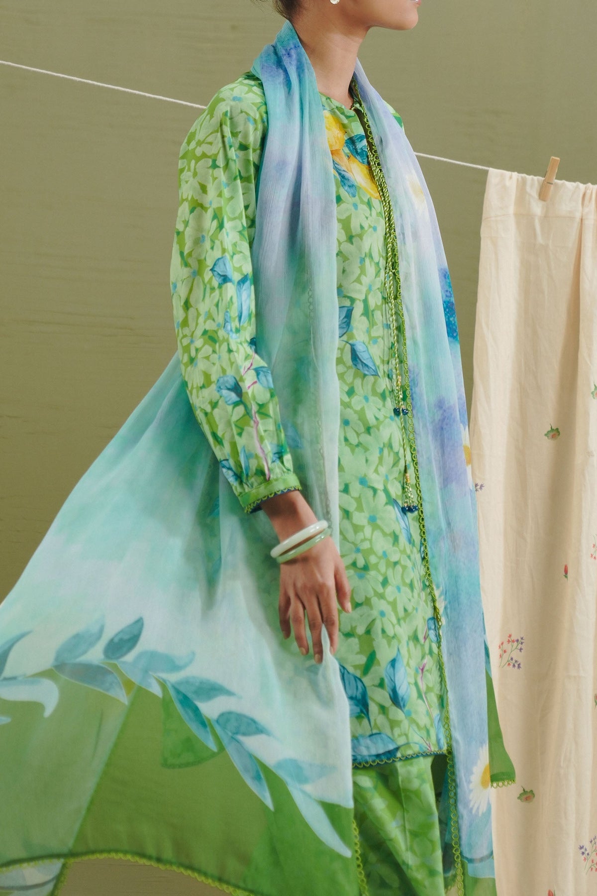 Zara Shahjahan | Coco Prints 26 | Kael-7B - Designer Dress - Type : Ladies Clothes - Available at Libayah - 100% Original