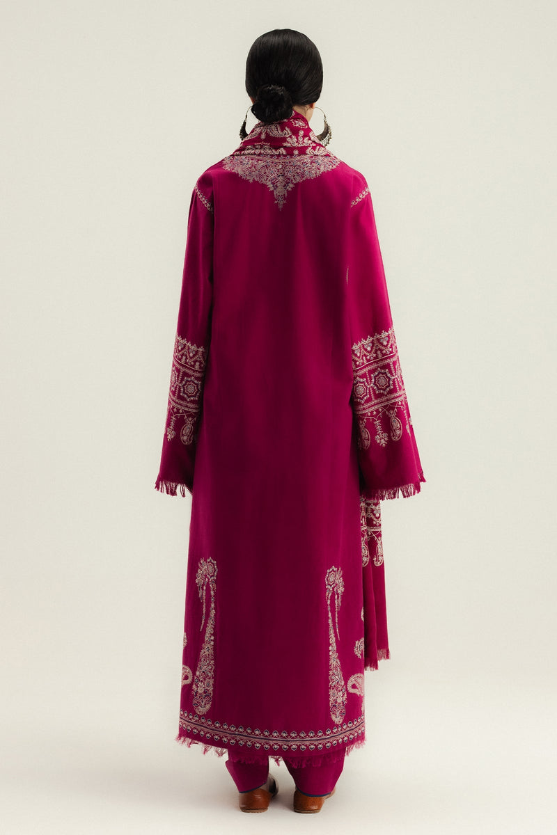 Gulmeer – authentic Pakistani dress from the Zara Shahjahan Winter 25 collection for women in the UK.