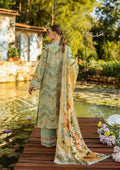 Elaf Premium | Print Chikankari 25 | ELK-06A PISTACHIO DREAMS by Elaf Premium - Designer Dress - Type: Ladies Clothes - Available at Libayah - 100% Original