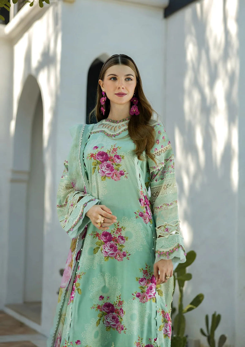 Elaf Premium | Signature 25 | ETS-03A TURQUOISE by Elaf Premium - Designer Dress - Type: Ladies Clothes - Available at Libayah - 100% Original