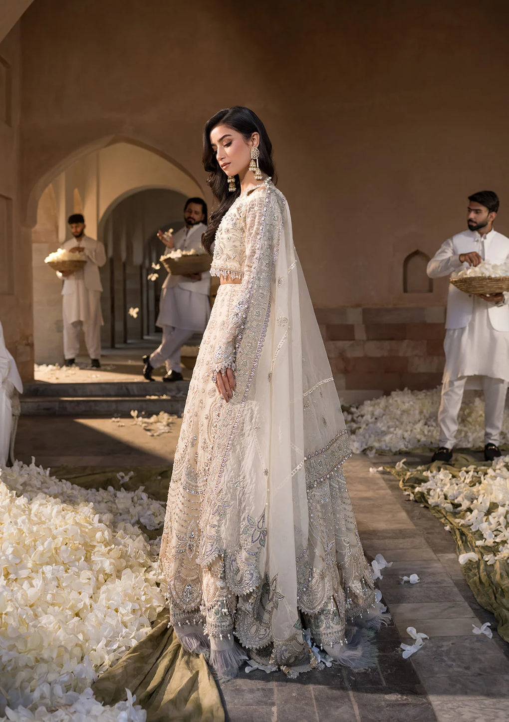 Elaf Premium | Formal Handwork Collection | EFH-06 GHAZAL by Elaf Premium - Designer Dress - Type: Ladies Clothes - Available at Libayah - 100% Original