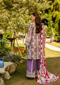 Elaf Premium | Print Chikankari 25 | ELK-02A PERIWINKLE by Elaf Premium - Designer Dress - Type: Ladies Clothes - Available at Libayah - 100% Original