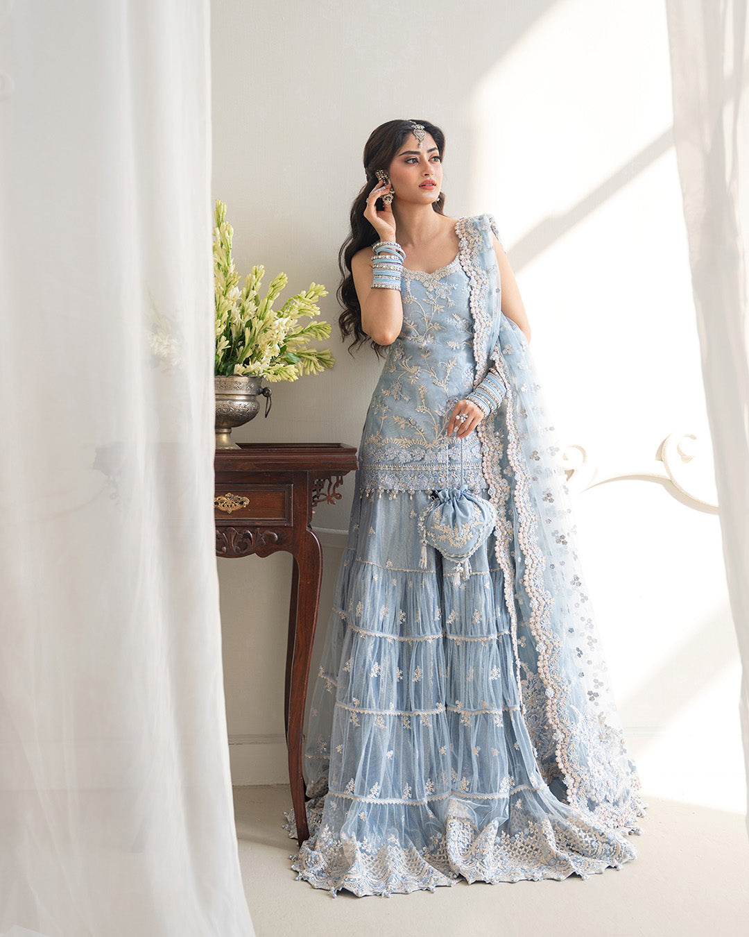 Faiza Saqlain | Rua Wedding Formals | Oya by Faiza Saqlain - Designer Dress  - Type : Ladies Clothes - Available at Libayah - 100% Original 