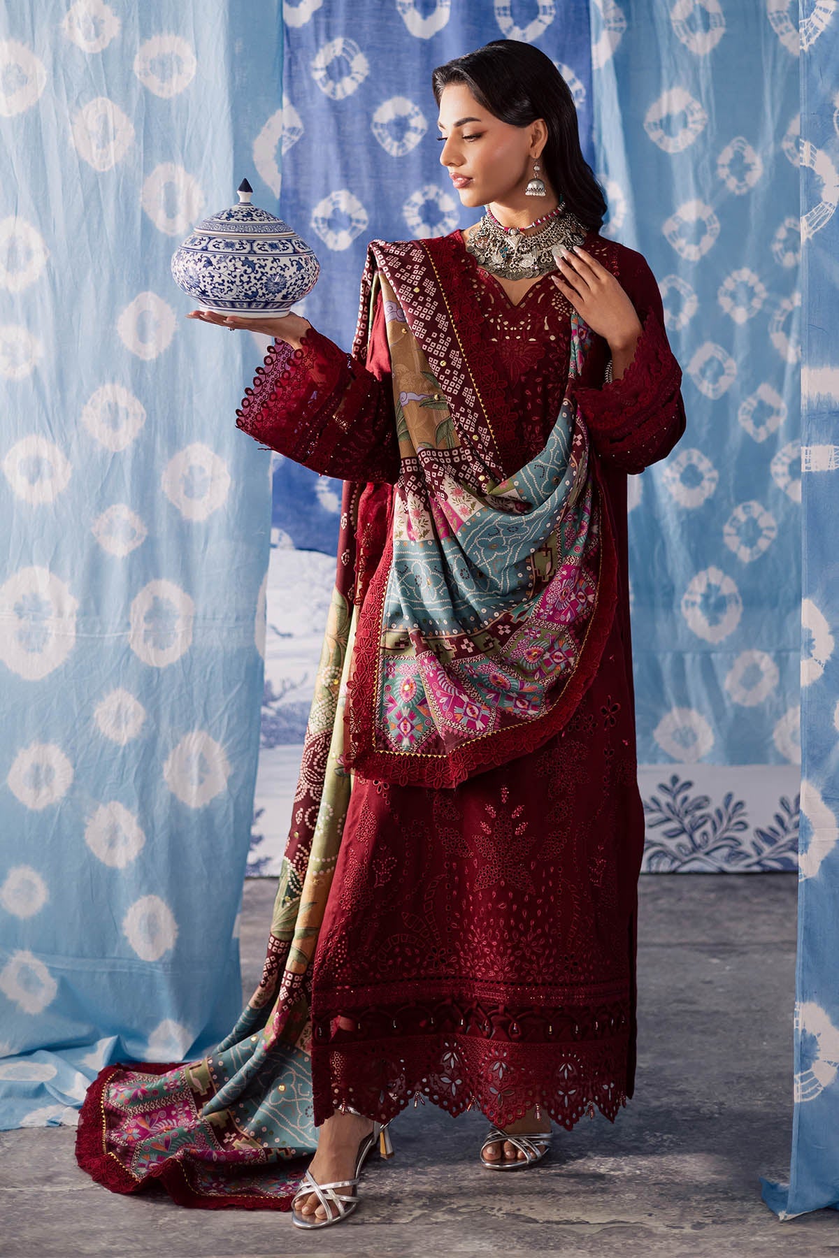Nureh | Bazaar Luxe 25 | NE-204 by Nureh - Designer Dress  - Type : Ladies Clothes - Available at Libayah - 100% Original 