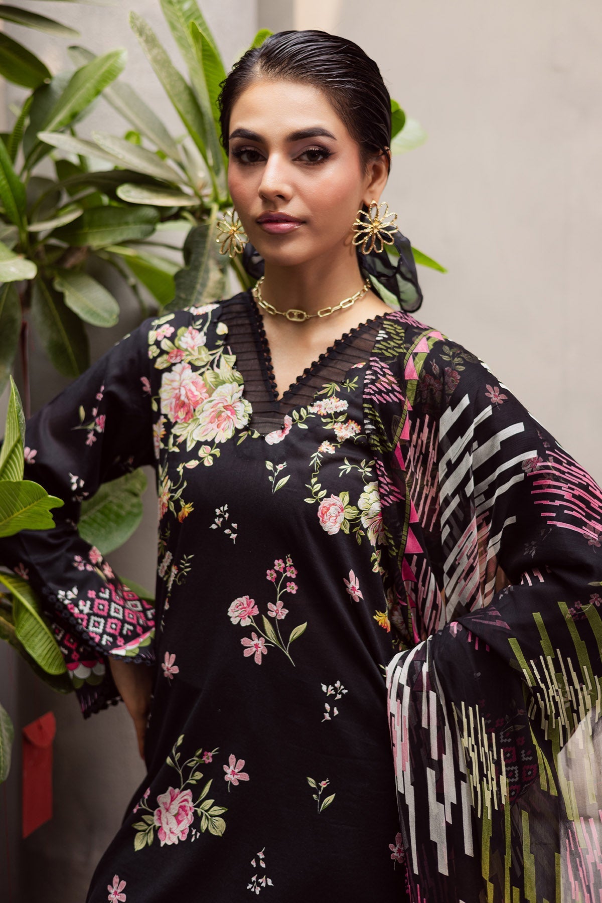 Nureh | Signature Prints 26 | SP-162 by Nureh - Designer Dress  - Type : Ladies Clothes - Available at Libayah - 100% Original 