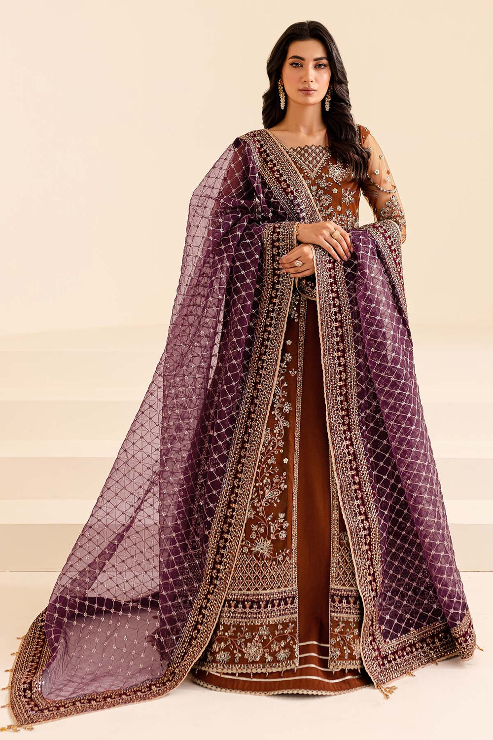 Farasha | Lumiere Formals | Crimson Allure by Farasha - Designer Dress - Type: Ladies Clothes - Available at Libayah - 100% Original