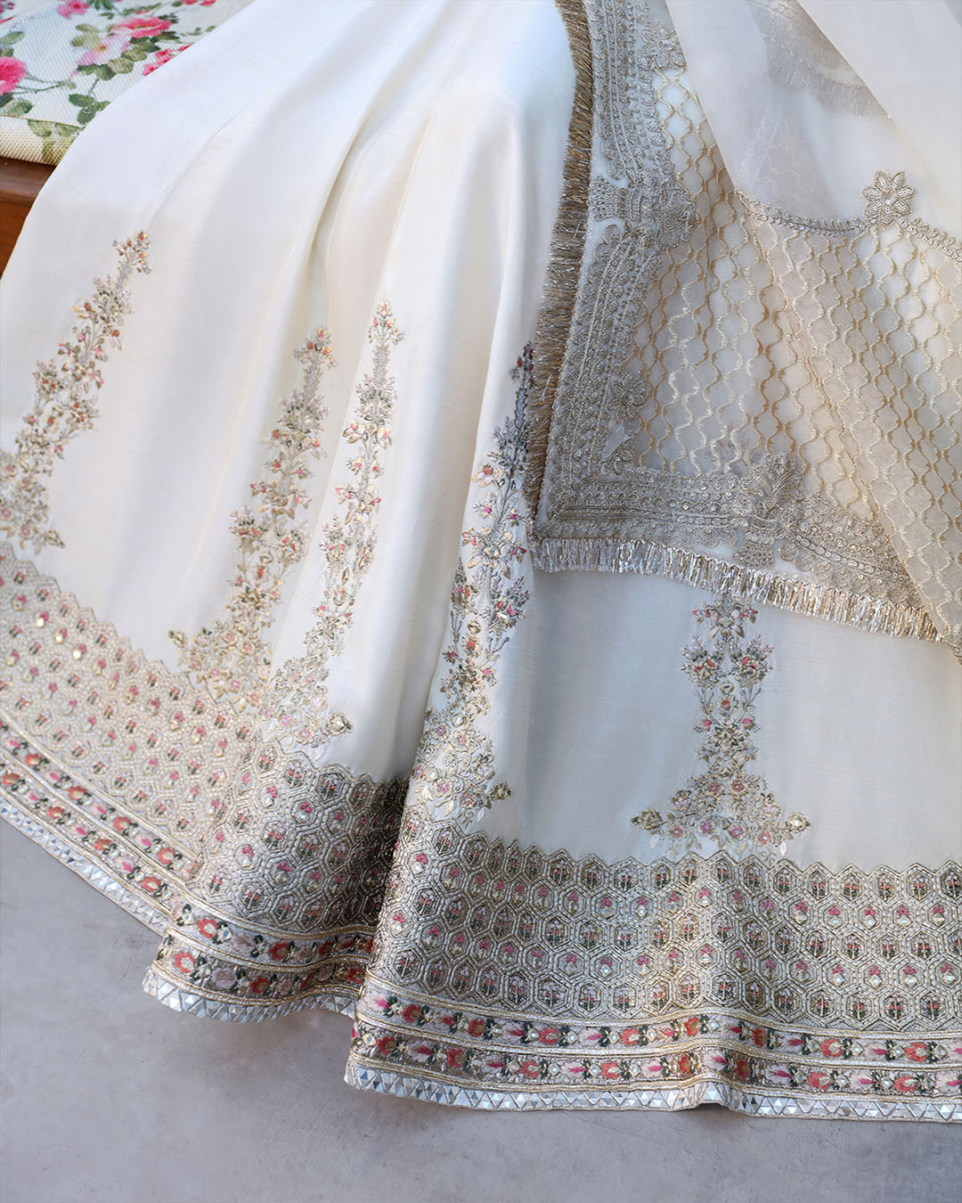 Faiza Saqlain | Mehermah Luxe Formals | Ailia by Faiza Saqlain - Designer Dress - Type: Ladies Clothes - Available at Libayah - 100% Original