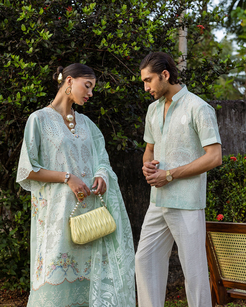 Esmel | Mon Tresor Luxe Lawn 26 | Fait Avec Amour by Esmel - Designer Dress - Type : Luxury Dress - Available at Libayah - 100% Original