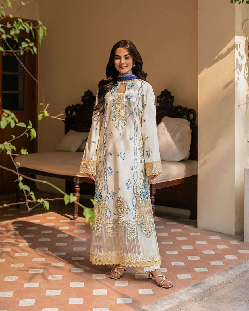 Roheenaz | Aashiyana Lawn | Zoya by Roheenaz - Designer Dress - Type: Ladies Clothes - Available at Libayah - 100% Original