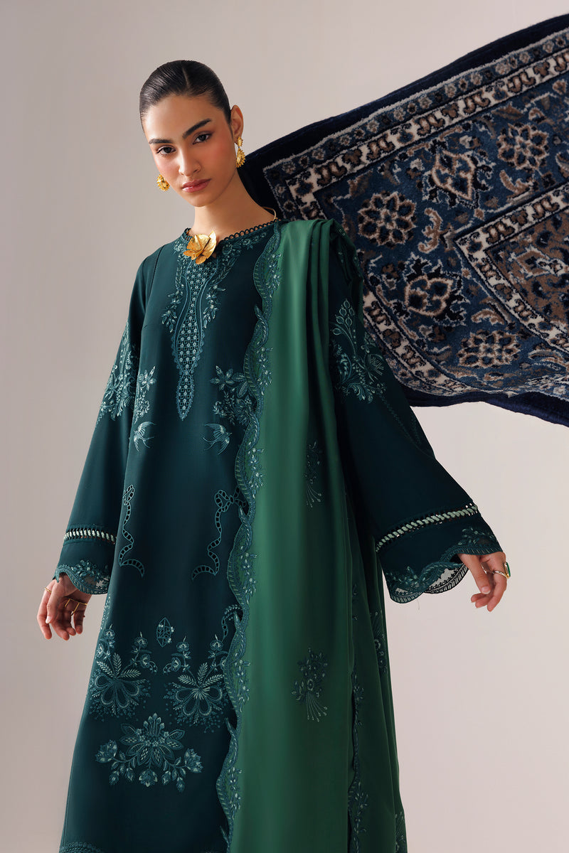 Qalamkar | Q Line Linen 26 | QLW-09 ROMA by Qalamkar - Designer Dress  - Type : Ladies Clothes - Available at Libayah - 100% Original 