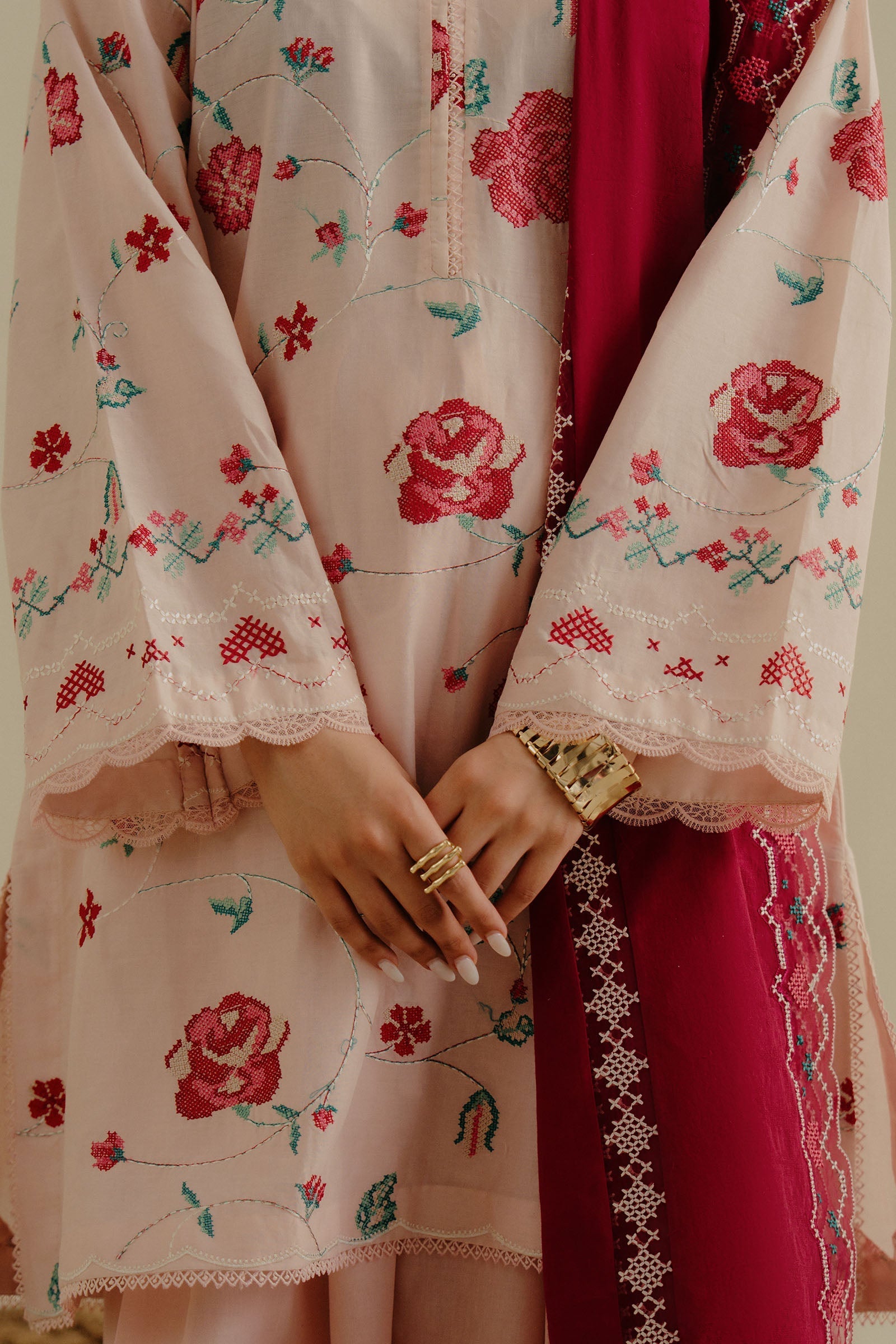 Zara Shahjahan | Coco Lawn 25 | Zufra-6A by Zara Sahjahan - Designer Dress - Type: Ladies Clothes - Available at Libayah - 100% Original