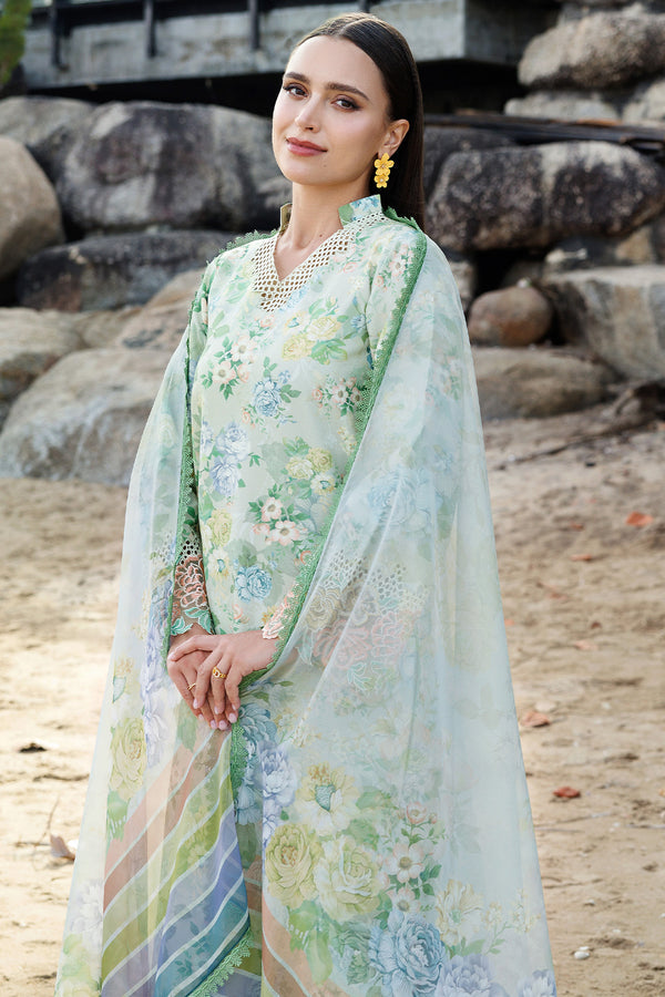Farasha | Printed Essentials | Mint Bloom by Farasha - Designer Dress - Type: Ladies Clothes - Available at Libayah - 100% Original