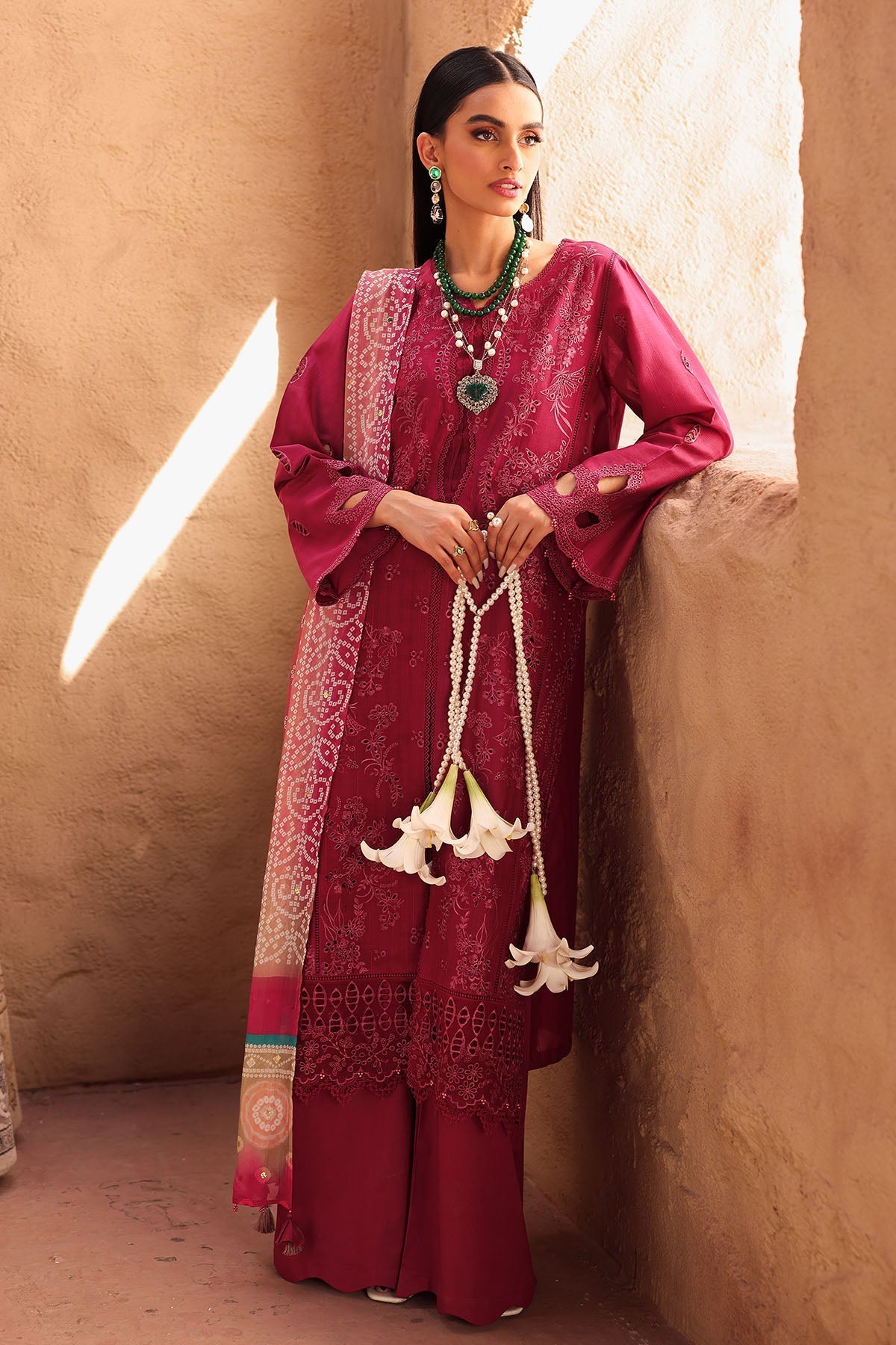 Nureh | Bazaar Lawn | NE-158 by Nureh - Designer Dress - Type: Ladies Clothes - Available at Libayah - 100% Original