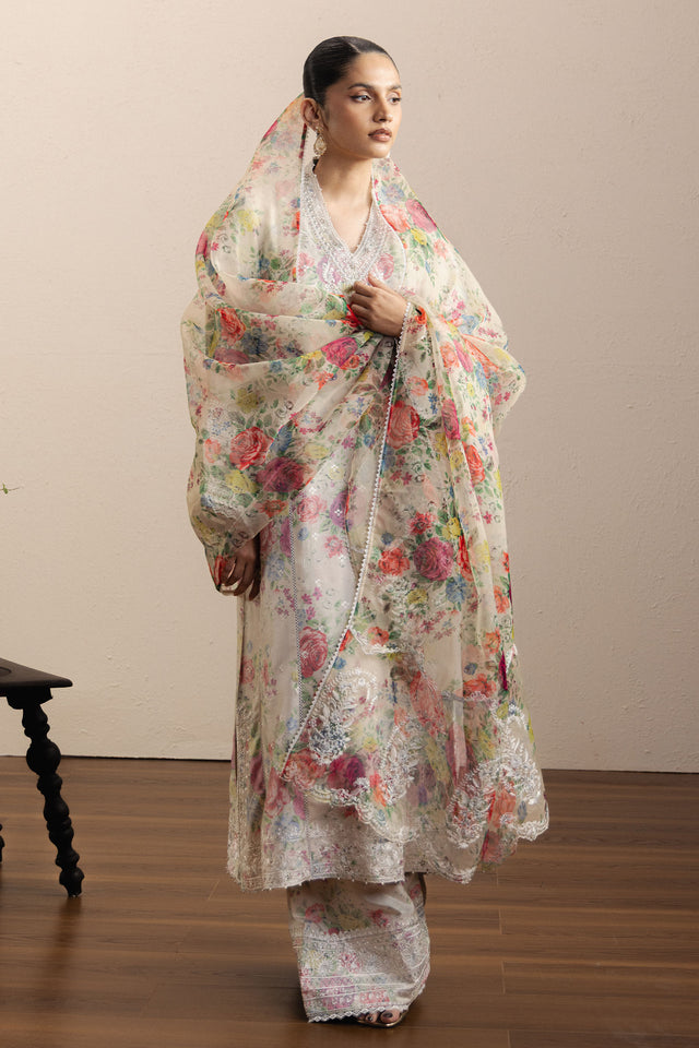 Zara Shahjahan | Festive 26 | Meherbaan by Zara Shahjahan - Designer Dress  - Type : Ladies Clothes - Available at Libayah - 100% Original 