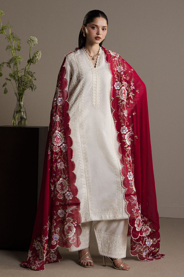 Zara Shahjahan | Festive 26 | Mehrunisa by Zara Shahjahan - Designer Dress  - Type : Ladies Clothes - Available at Libayah - 100% Original 