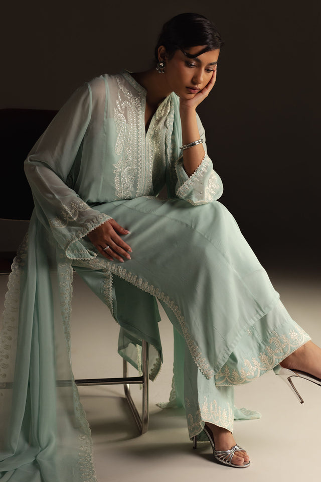 Zara Shahjahan | Festive 26 | Imaan by Zara Shahjahan - Designer Dress  - Type : Ladies Clothes - Available at Libayah - 100% Original 