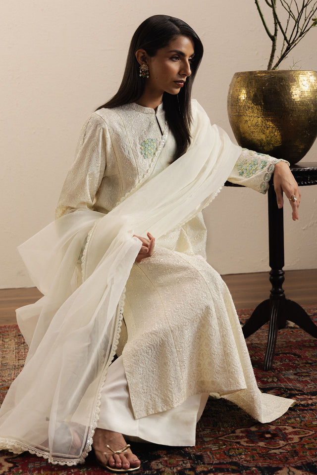 Zara Shahjahan | Festive 26 | Gulshaam by Zara Shahjahan - Designer Dress  - Type : Ladies Clothes - Available at Libayah - 100% Original 