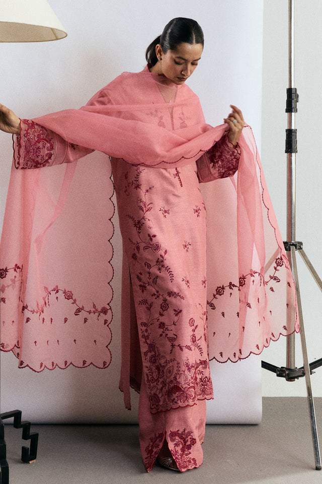 Zara Shahjahan | Festive 26 | Gulnaar by Zara Shahjahan - Designer Dress  - Type : Ladies Clothes - Available at Libayah - 100% Original 