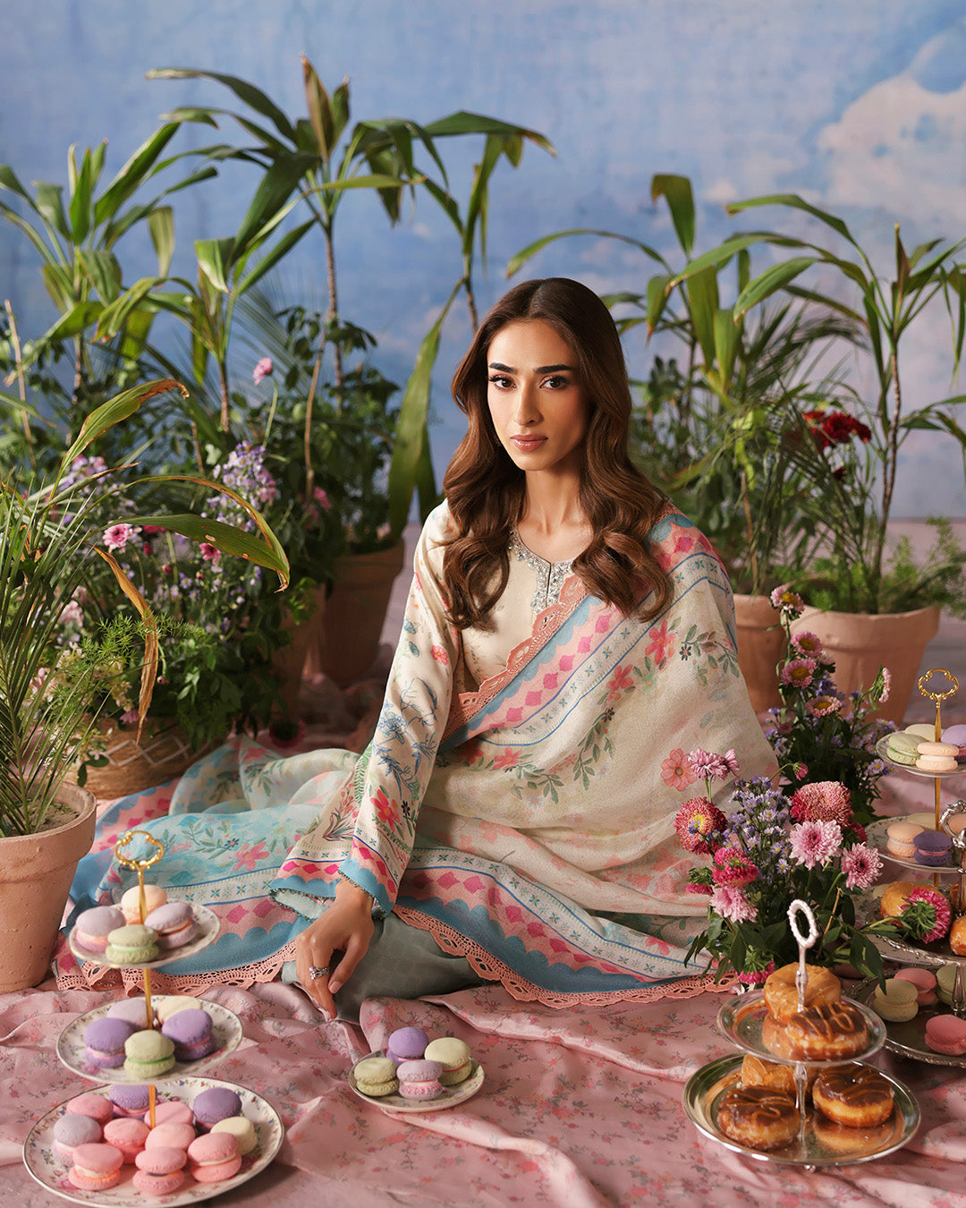 Faiza Saqlain | Serina Luxe | Edra by Faiza Saqlain - Designer Dress  - Type : Ladies Clothes - Available at Libayah - 100% Original 
