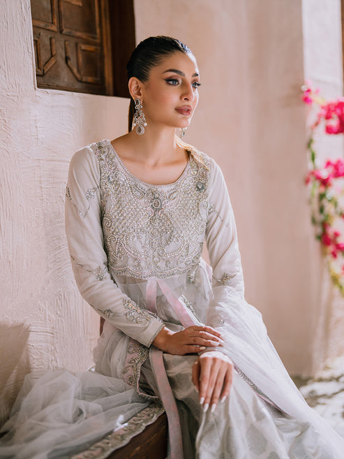 Farah Zubair | Luxury Pret | Nyra by Farah Zubair - Designer Dress - Type: Ladies Clothes - Available at Libayah - 100% Original