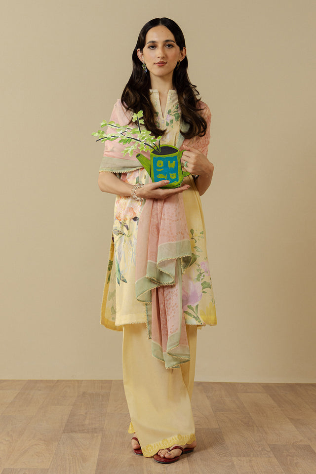 Zara Shahjahan | Coco Prints 26 | Avena-3B by Zara Shahjahan - Designer Dress  - Type : Ladies Clothes - Available at Libayah - 100% Original 