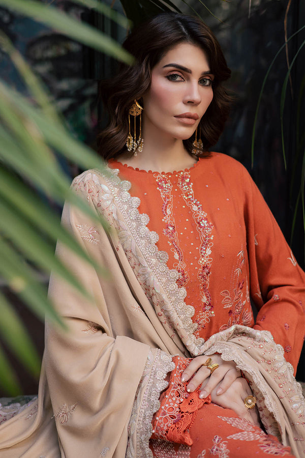 Nureh | Exclusive Leather Peach | NE-184 by Nureh - Designer Dress - Type : Ladies Clothes - Available at Libayah - 100% Original 