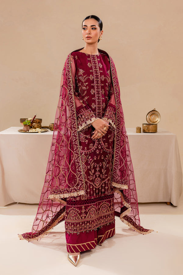 Farasha | Lumiere Luxury Collection 23 |ROUGE PINK by Farasha - Designer Dress - Type: Ladies Clothes - Available at Libayah - 100% Original