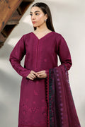 Farasha | Summer Weaves Embroidered Lawn | Garnet Passion by Farasha - Designer Dress - Type: Ladies Clothes - Available at Libayah - 100% Original
