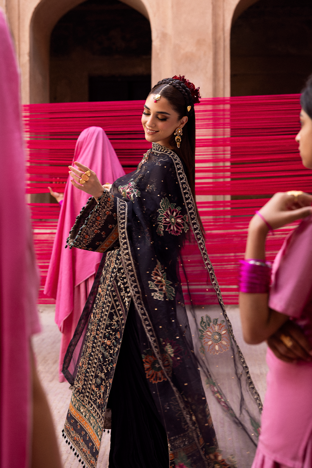 Emaan Adeel | The Empress Wedding Formals | NOCTELLE by Emaan Adeel - Designer Dress  - Type : Ladies Clothes - Available at Libayah - 100% Original 