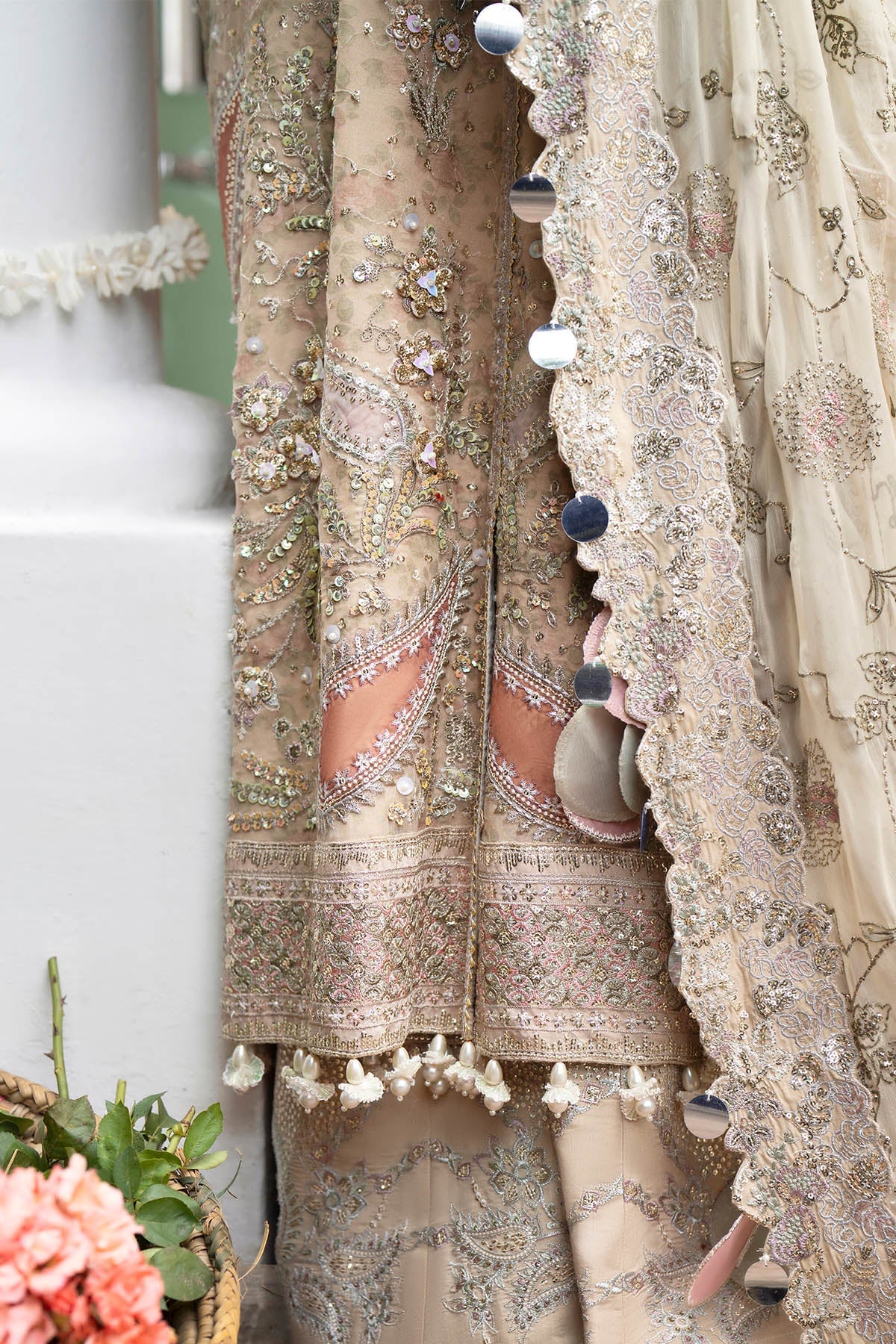 Nureh | Jhoomro Formals |NL-96 Izel by Nureh - Designer Dress  - Type : Ladies Clothes - Available at Libayah - 100% Original 