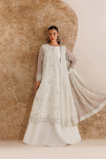 Farasha | Chiffon Threads 26 | Alpine White by Farasha - Designer Dress  - Type : Ladies Clothes - Available at Libayah - 100% Original 