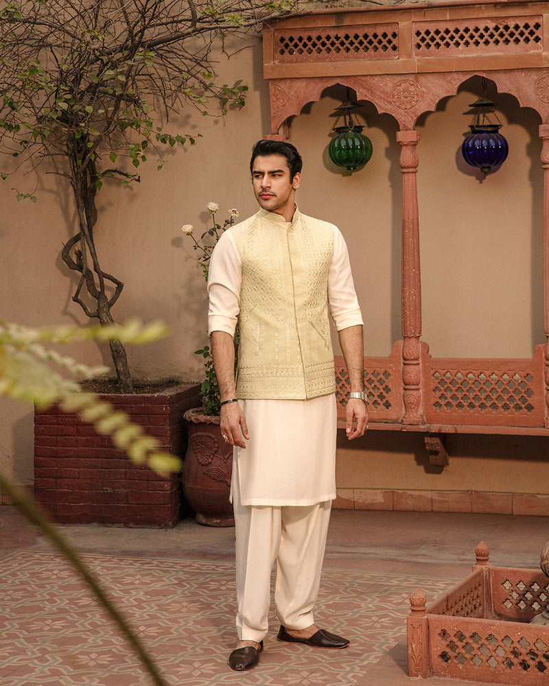 Pakisatni Menswear | Faiza Saqlain | Zaared by Faiza Saqlain - Designer Dress - Type: MensWear - Available at Libayah - 100% Original