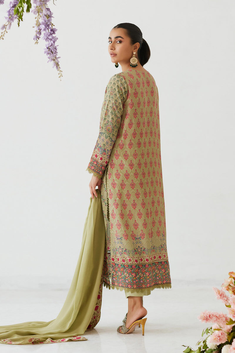 Mina Hasan | Signature Pret | Sage Sanguine - by Libayah - Registered Vendor of : Mina Hasan - 100% Original Designer Dress