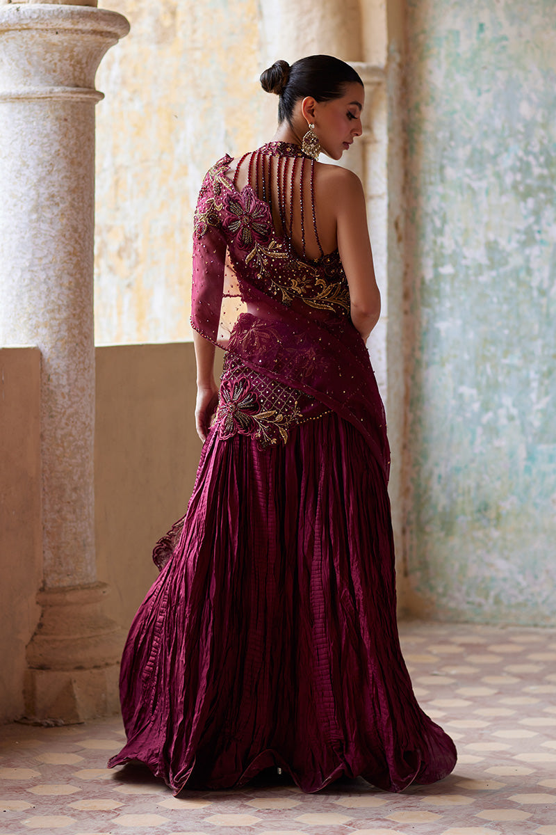 Mina Hassan | Formal Dholki Collection | Layla by Mina Hassan - Designer Dress - Type: Ladies Clothes - Available at Libayah - 100% Original