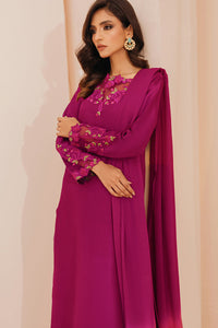 Mina Hasan | Signature Pret | Magenta Garden - by Libayah - Registered Vendor of : Mina Hasan - 100% Original Designer Dress