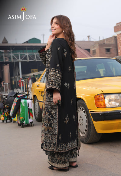 Asim Jofa | Summer Rhapsody | AJUBU-01 Embroidered Jacquard by Asim Jofa - Designer Dress  - Type : Ladies Clothes - Available at Libayah - 100% Original 