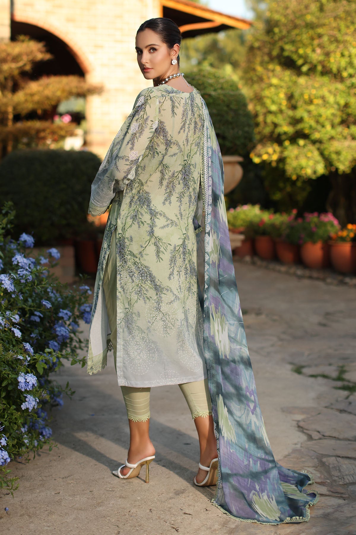 Nureh | Signature Prints 26 | SP-195 by Nureh - Designer Dress  - Type : Ladies Clothes - Available at Libayah - 100% Original 