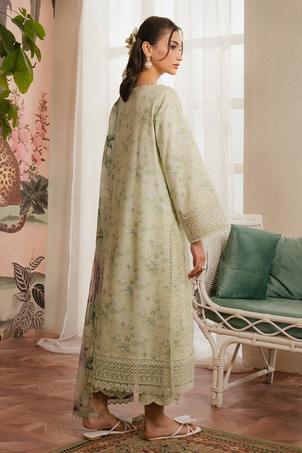 Ayzel | Armelia Printed Lawn 25 | Mirelia by Ayzel - Designer Dress - Type: Ladies Clothes - Available at Libayah - 100% Original