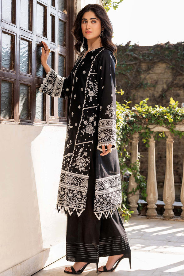 Farasha | Summer Weaves Embroidered Lawn | Midnight Glow by Farasha - Designer Dress - Type: Ladies Clothes - Available at Libayah - 100% Original