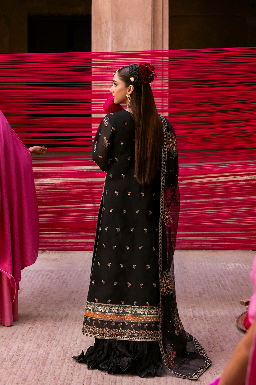 Emaan Adeel | The Empress Wedding Formals | NOCTELLE by Emaan Adeel - Designer Dress  - Type : Ladies Clothes - Available at Libayah - 100% Original 