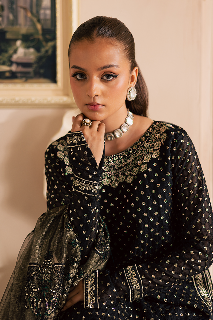 Emaan Adeel |Celine Pret |Meshki by Emaan Adeel - Designer Dress  - Type : Ladies Clothes - Available at Libayah - 100% Original 