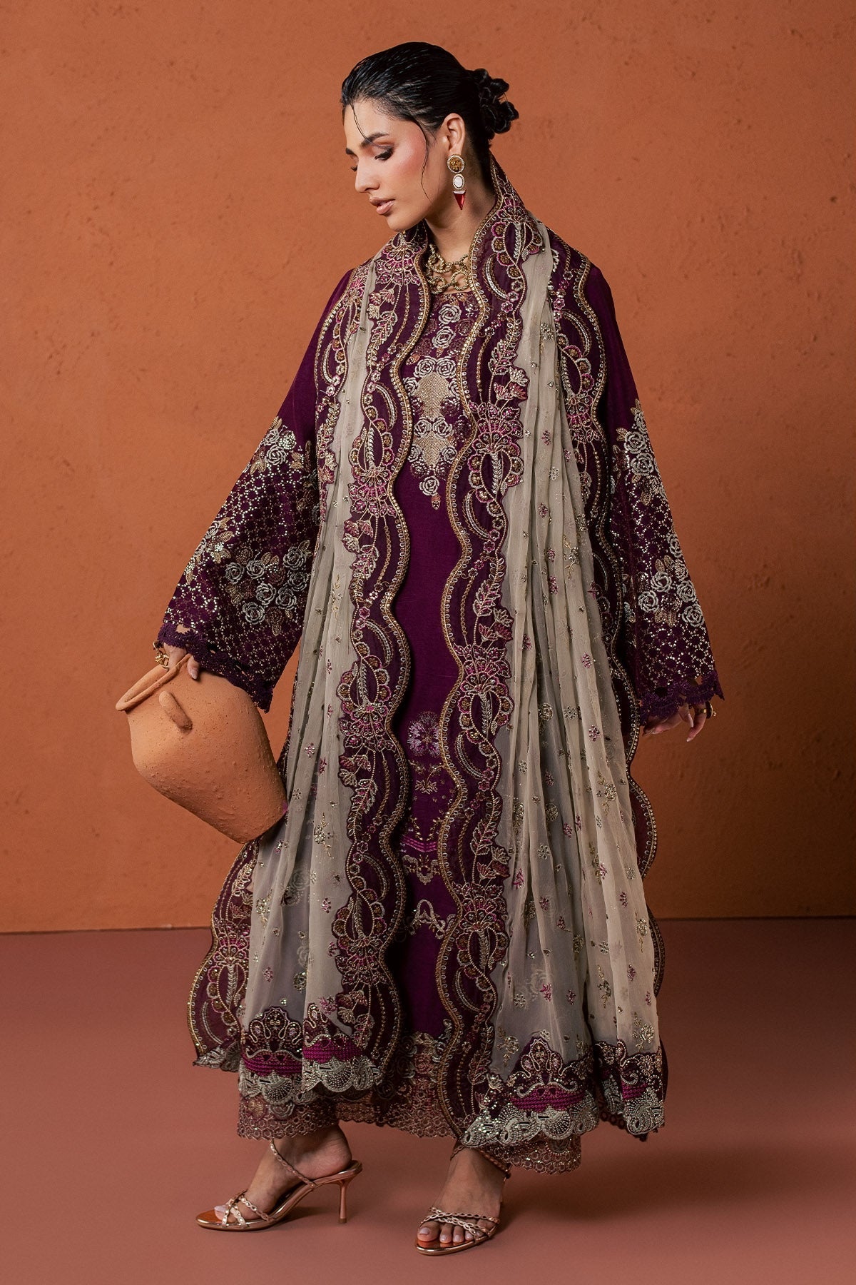 Nureh | Fancy Formal 26 | NP-829 by Nureh - Designer Dress  - Type : Ladies Clothes - Available at Libayah - 100% Original 