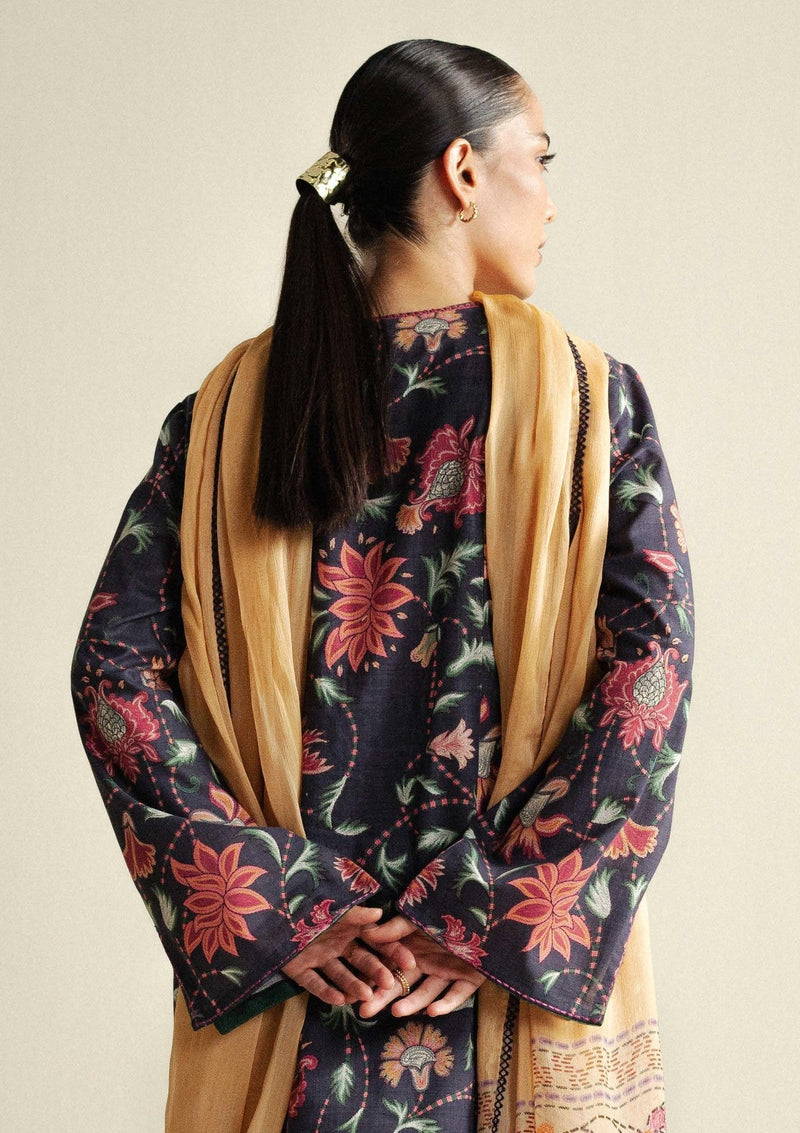 Zara Shahjahan | Coco Prints 25 | Meadow-1B by Zara Shahjahan - Designer Dress  - Type : Ladies Clothes - Available at Libayah - 100% Original 