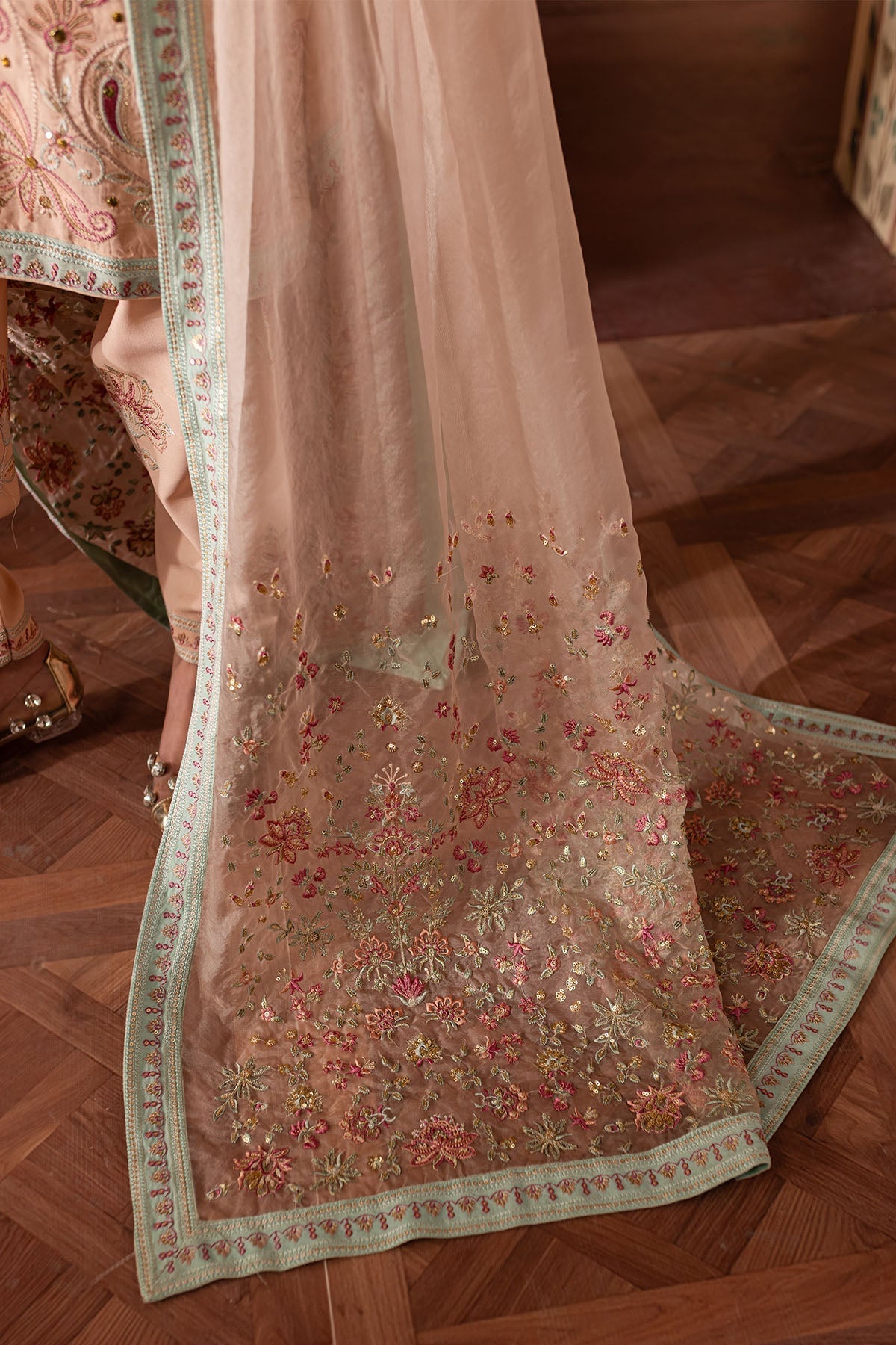 Nureh | Nur Mahal Formals | NE-141 by Nureh - Designer Dress - Type: Ladies Clothes - Available at Libayah - 100% Original